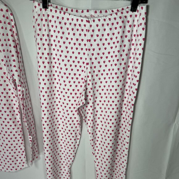 Roller Rabbit Pink Hearts PJs New with Tags in Poly - Picture 4 of 8